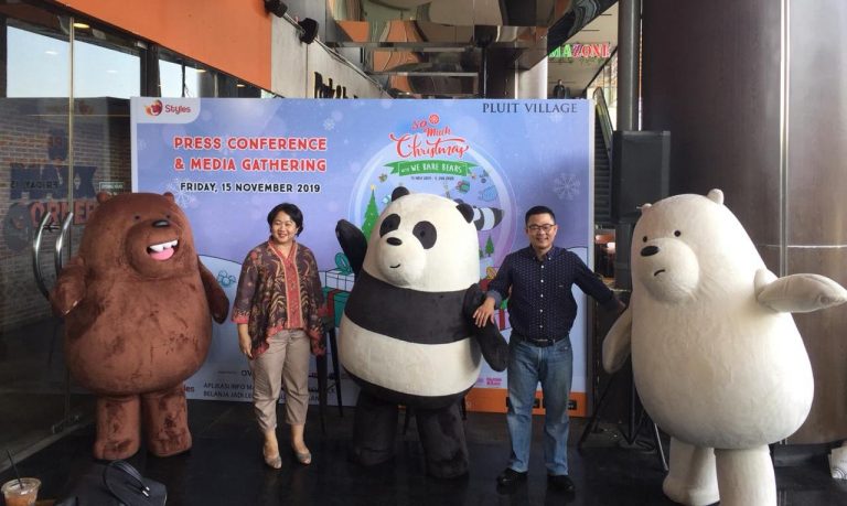 Sambut Natal dan Tahun Baru, Pluit Village Hadirkan We Bare Bears