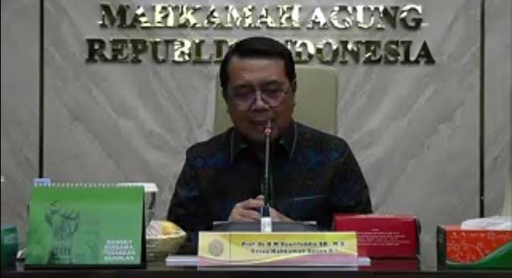 Ketua MA Sampaikan Refleksi Kinerja Mahkamah Agung 2022