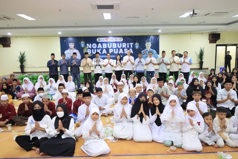 Kolaborasi Polrestro Bekasi Kota dengan Yayasan Yukata Peduli Bangsa Guna Santuni Anak Yatim