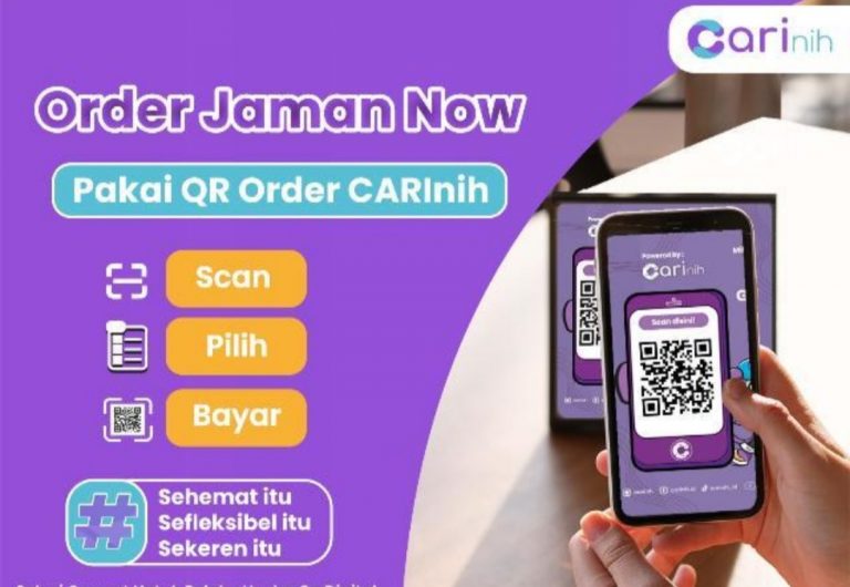 QR ORDER, Inovasi Baru dari CARInih Permudah untuk UMKM Go Digital