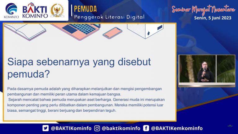 Jelang Bonus Demografi, Generasi Muda Memiliki Peran Penting Pembangunan Negara di Era Digital