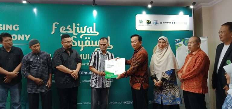 LPPOM MUI Fasilitasi Sertifikasi Halal Puluhan Pelaku UMKM