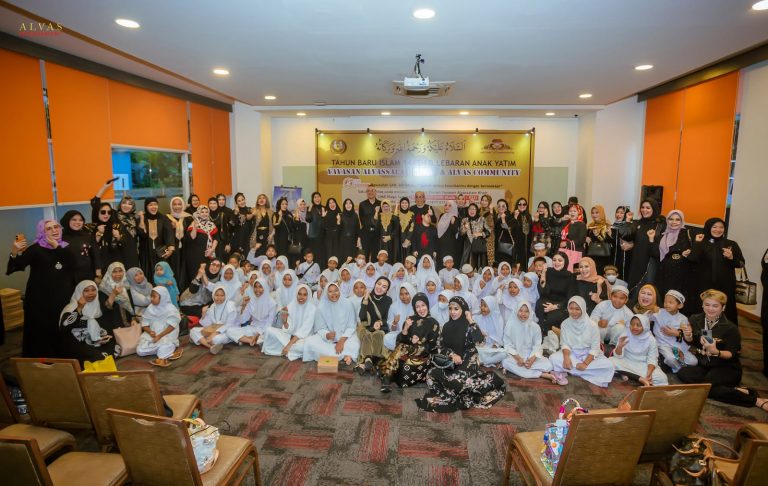 Alvas Community bersama Yayasan Alvassalam Selenggarakan Lebaran Anak Yatim