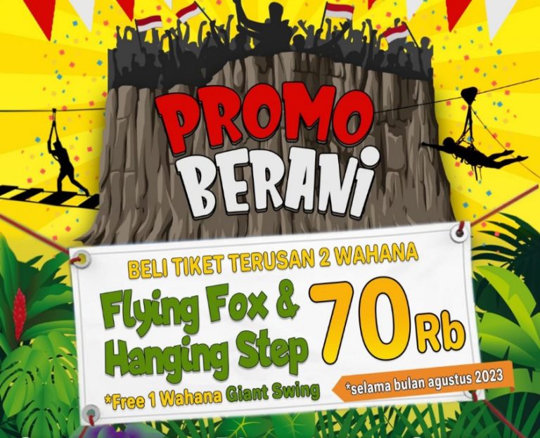 Sambut Kemerdekaan RI, The Nice Funtastic Park Berikan Promo di Bulan Agustus
