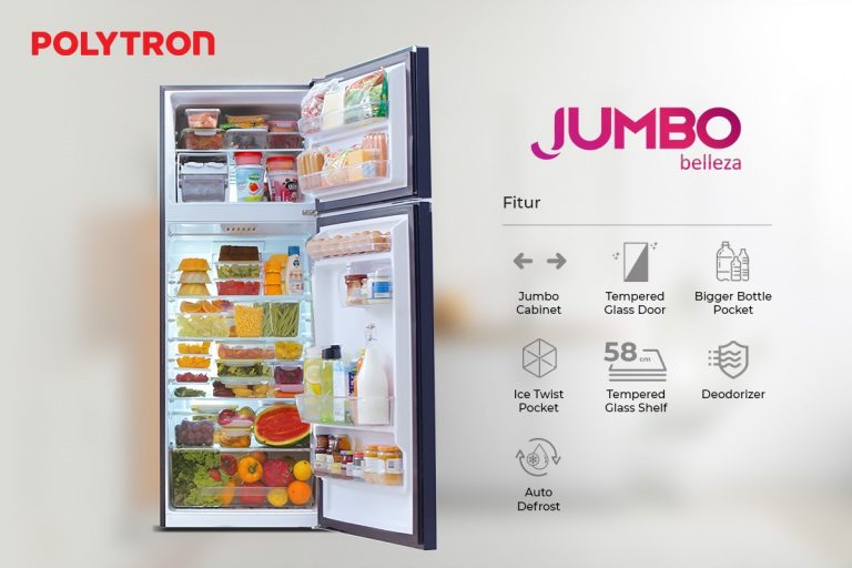 Kulkas Belleza Jumbo PRW 29 VX Pilihaan Tepat untuk Keluarga