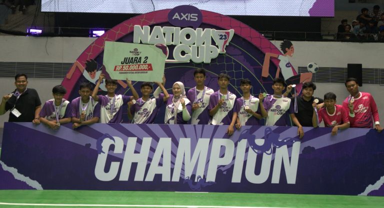 SMK Nusantara Jakarta Barat Terbaik ke-2  di AXIS Nation Cup 2023