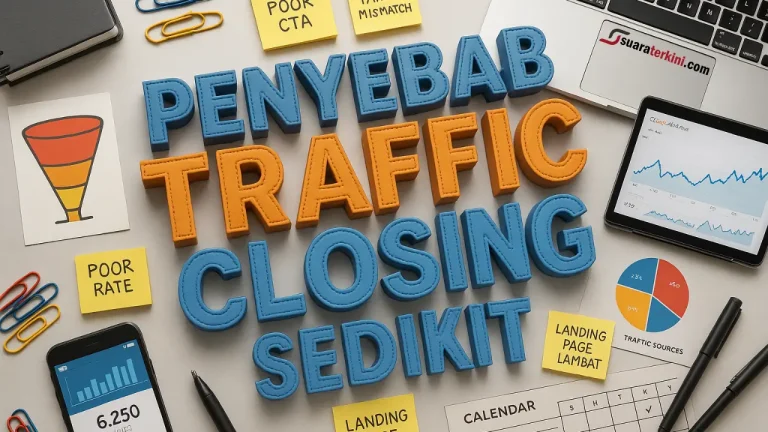 Penyebab Traffic Tinggi Closing Sedikit