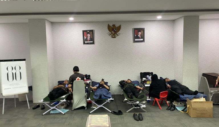 Hotel 88 Mangga Besar 62 Gelar Donor Darah Bersama PMI dalam Rangka HUT ke-11