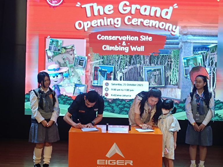 EIGER Buka Conservation Site dan Panjat Dinding Seru di Kidzania