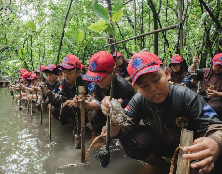 HARRIS Puri Mansion dan Oakwood PIK Jakarta Gelar Mangrove Education & Planting