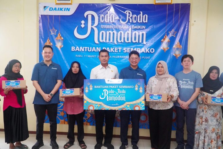 DAIKIN Salurkan 1.000 Paket Sembako Lewat Inisiatif Sosial “Roda-Roda Ramadan”