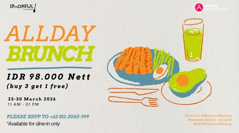 Spoonful All Day Dining Hadirkan “All Day Brunch”, Nikmati Brunch Santai Mulai Rp98 Ribu di Bandung