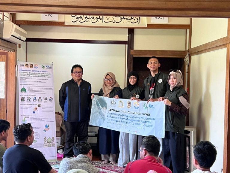 Tim LPPM Universitas Trisakti Gelar PKM Terkait Penerapan Eco-Masjid di Kitakyushu Jepang