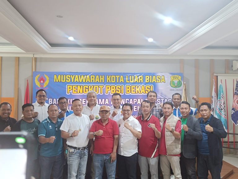 Muskotlub Pengkot PBSI Bekasi Tetapkan Agus Harpa Sanjaya sebagai Ketua Umum