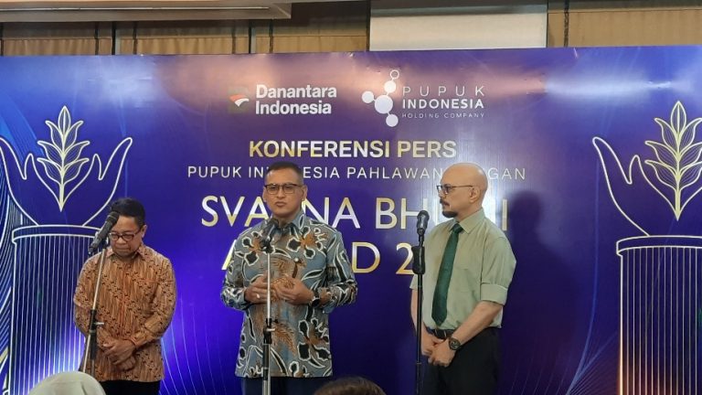Svarna Bhumi Award 2026, Pupuk Indonesia Dorong Regenerasi Dalam Ketahanan Pangan