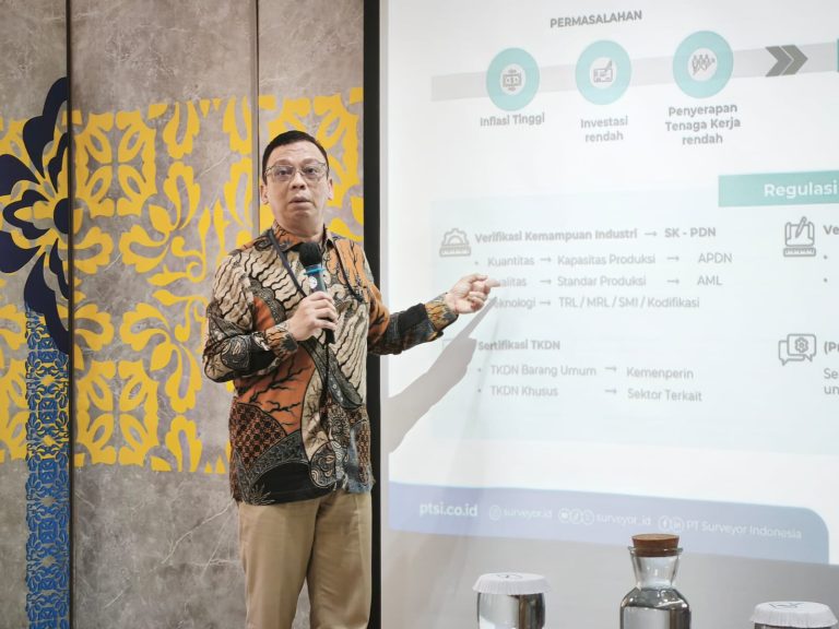 Surveyor Indonesia Dorong Industri Dalam Negeri yang Kuat, Mandiri dan Berdaya Saing