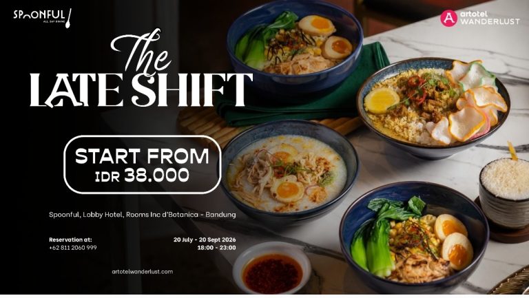 The Late Shift Hadir di Rooms Inc d’Botanica Bandung, Sajikan Comfort Food Mulai Rp38 Ribu