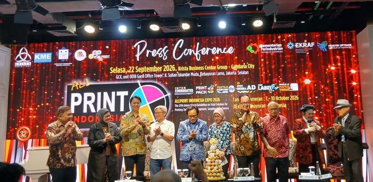 ALLPrint Indonesia 2026 Dorong Transformasi Industri Percetakan Menuju Era Digital dan Personal