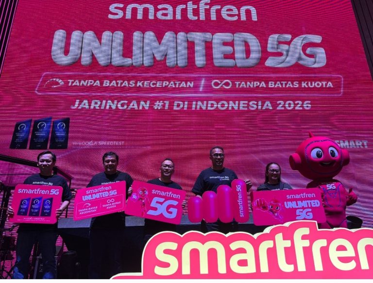 Lebih dari 1.000 BTS 5G Diperkuat, SMARTFREN Bawa Pengalaman Unlimited 5G ke Medan