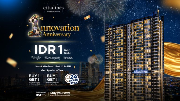 Citadines Antasari Jakarta Rayakan Satu Tahun dengan “1nnovation Anniversary”