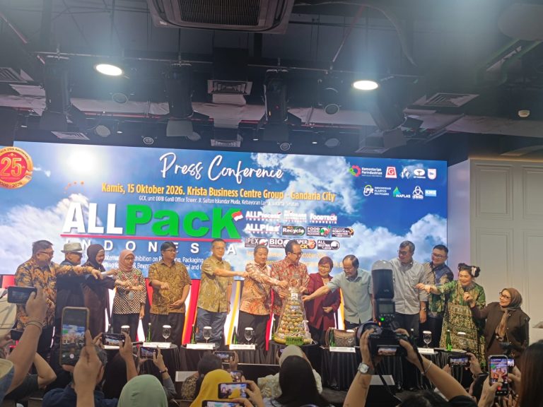 ALLPack Indonesia 2026, Targetkan 90.000 Pengunjung dan 1.600 Peserta dari 42 Negara